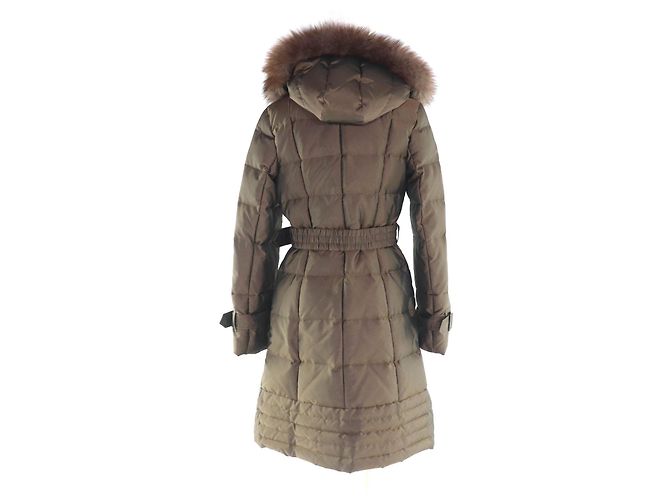 Abrigo de Plumas de Poliéster Burberry Castaño - vista 3