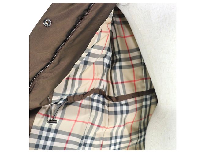 Abrigo de Plumas de Poliéster Burberry Castaño - vista 5