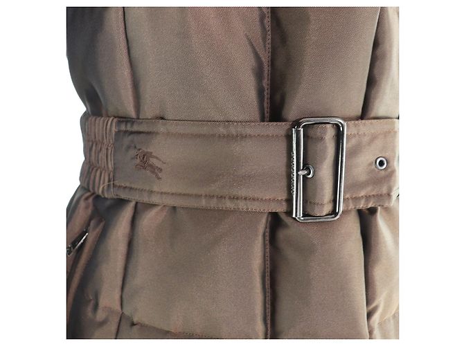 Abrigo de Plumas de Poliéster Burberry Castaño - vista 6