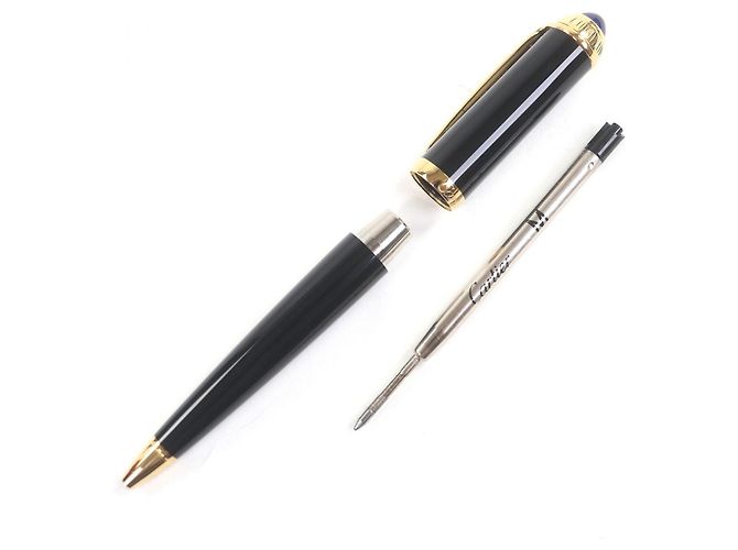 Caneta Esferográfica Cartier Roadster de Cartier Preto - vista 3