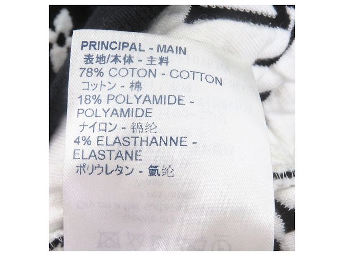 Sudadera de algodón jacquard Monogram Louis Vuitton Negro Blanco - vista 7