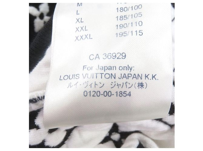 Sudadera de algodón jacquard Monogram Louis Vuitton Negro Blanco - vista 8