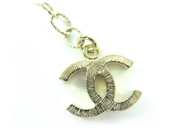 Collana CHANEL COCO Mark Ribbon con strass D'oro - vista 5