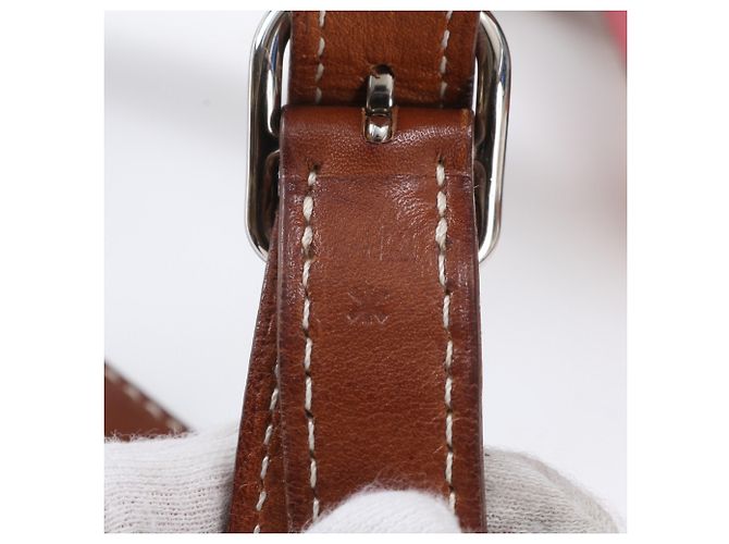Hermès Borsa a tracolla Hermes Silky City PM in pelle e seta Multicolore - vista 9