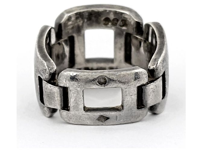 Hermès Hermes HERMES Ring-Set aus Sterling Silber 925 - Ansicht 3