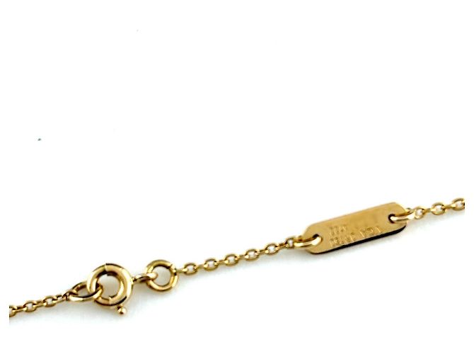 Collana con pendente a croce in oro giallo e diamanti Van Cleef & Arpels - vista 5