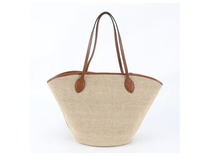 Borsa Tote Louis Vuitton RFID Saint Jacques Beige - vista 3