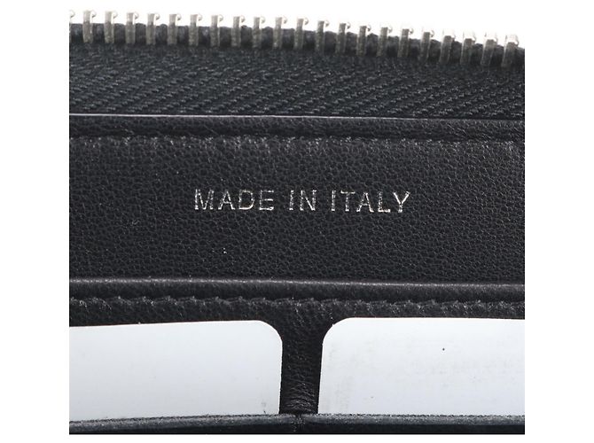 Chanel Matelassé Long Wallet aus Lammleder Schwarz - Ansicht 9