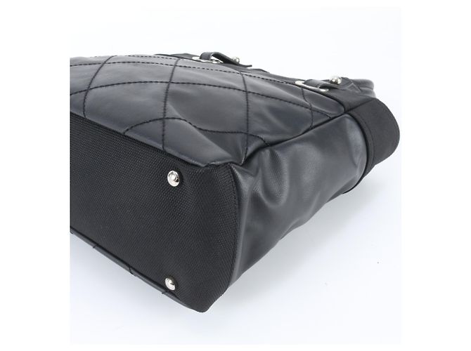 Chanel Paris Biarritz PM Leder Tote Bag Schwarz - Ansicht 4