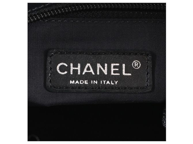Chanel Paris Biarritz PM Leder Tote Bag Schwarz - Ansicht 8