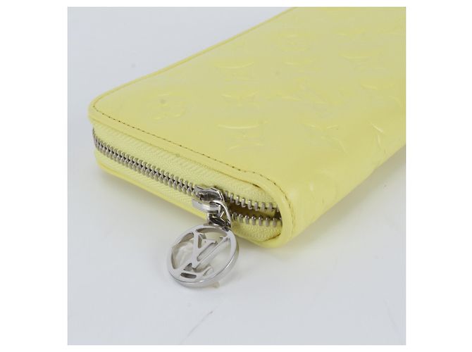 Zippy Cartera larga Louis Vuitton de lambskin Amarillo - vista 5
