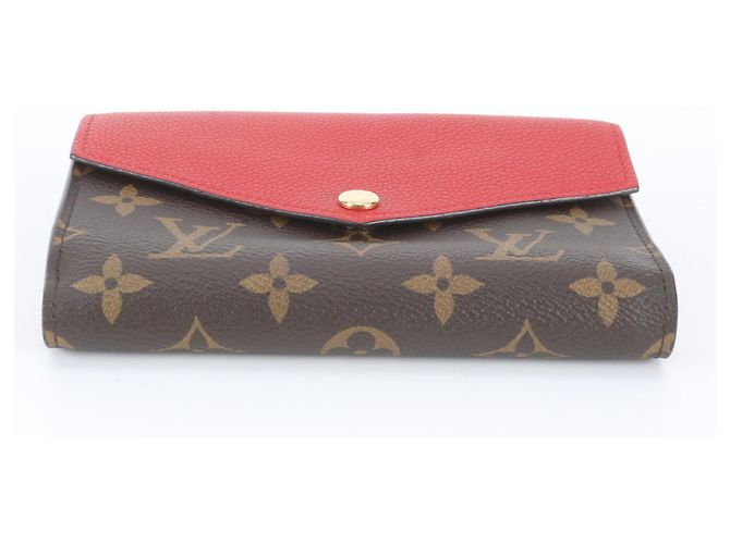 Louis Vuitton Monogram Portefeuille Pallas Compact Wallet Fuschia - vista 4