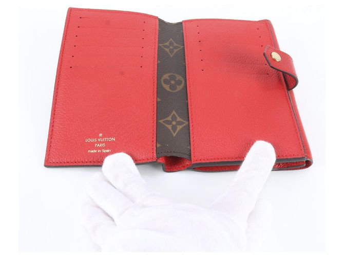 Louis Vuitton Monogram Portefeuille Pallas Compact Wallet Fuschia - vista 8