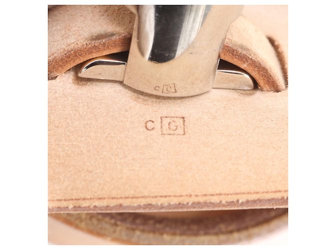 Hermès Zaino 2-way Hermes Herbag Ad Toile H Leather Beige - vista 9