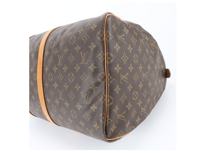 Borsa Boston Louis Vuitton Monogram Keepall 55 Marrone - vista 4