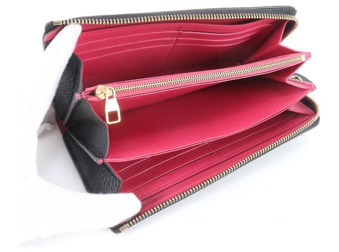 Louis Vuitton Portefeuille Comet Long Wallet Nero Rosa - vista 6