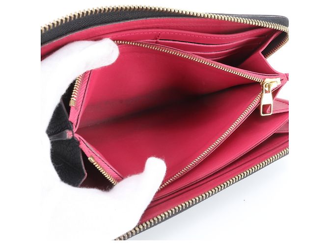 Louis Vuitton Portefeuille Comet Long Wallet Nero Rosa - vista 7