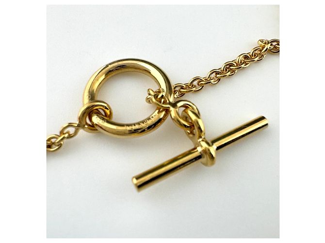 Hermès Pulseira Charm Echappé Hermes Yellow Gold - vista 6