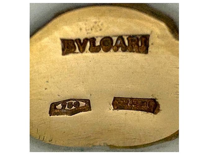 Bulgari Bvlgari Chandra Ring aus weißer Keramik und Gelbgold - Ansicht 5