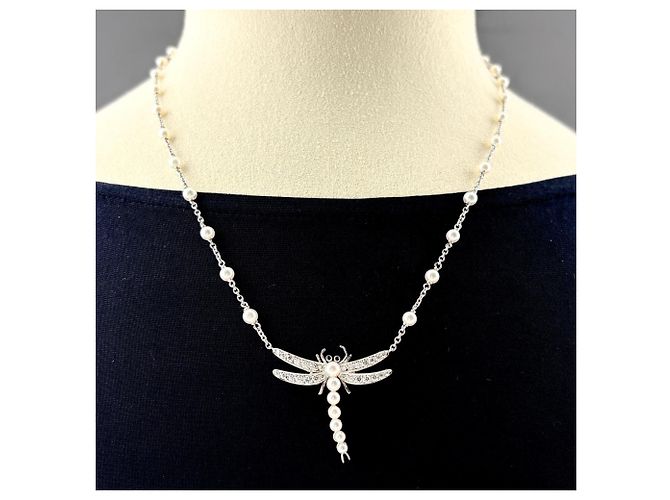Collar Dragonfly de platino Tiffany & Co. - vista 4