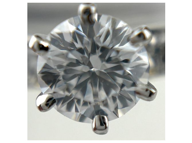 Anello di fidanzamento Tiffany & Co. Setting in platino - vista 2