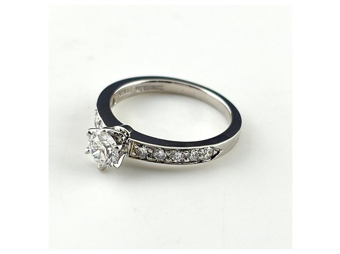 Anello di fidanzamento Tiffany & Co. Setting in platino - vista 3