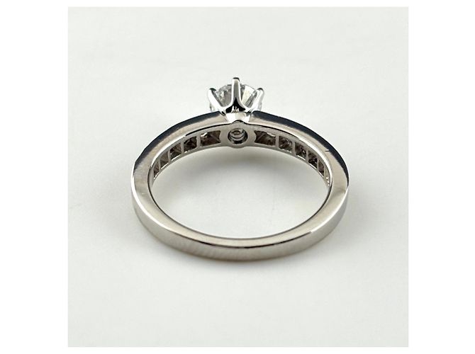 Anello di fidanzamento Tiffany & Co. Setting in platino - vista 4