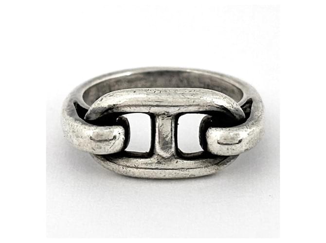 Hermès Hermes Chaine d'Ancre Silver Band Ring Silber - Ansicht 2