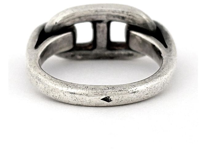 Hermès Hermes Chaine d'Ancre Silver Band Ring Silber - Ansicht 4
