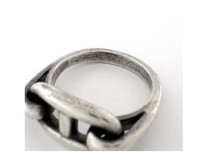 Hermès Hermes Chaine d'Ancre Silver Band Ring Silber - Ansicht 6