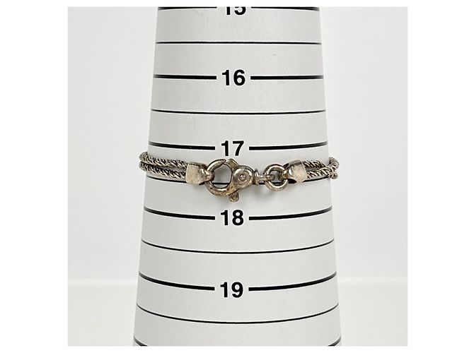 Pulseira Coração Double Rope Tiffany & Co. Prata - vista 4