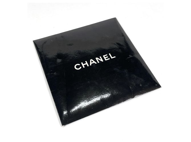 Timeless Chanel Navy Silk Scarf Navy blue - view 5