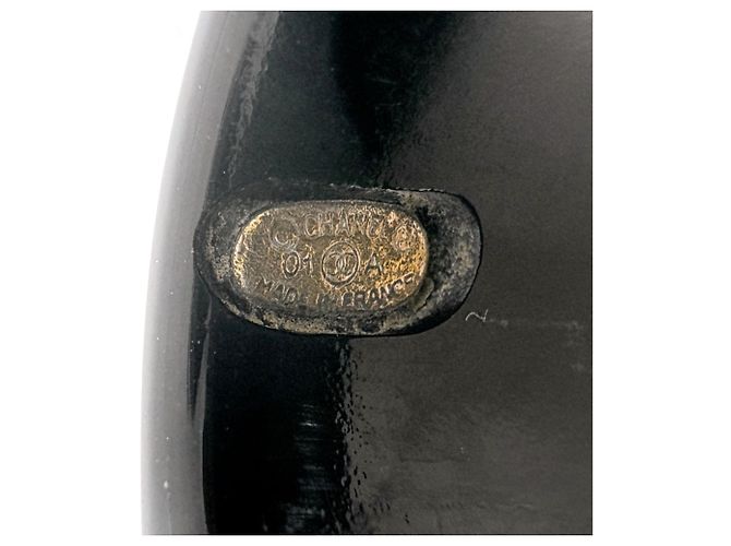 Chanel Ring mit schwarzem Kunststoffband - Ansicht 4