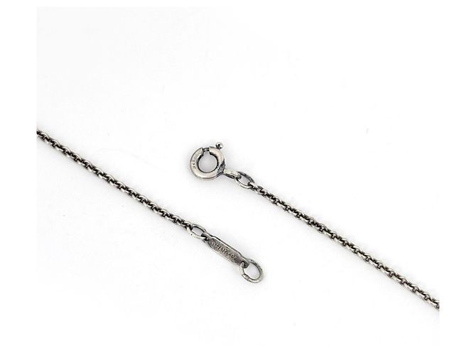 Collar Cruz Signature Tiffany & Co. Plata Dorado - vista 3