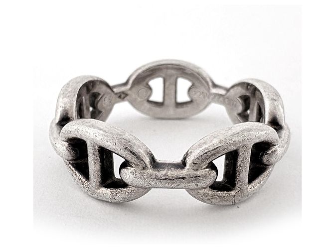 Hermès Hermes Chaine d'Ancre Enchainee PM Ring Silber - Ansicht 3