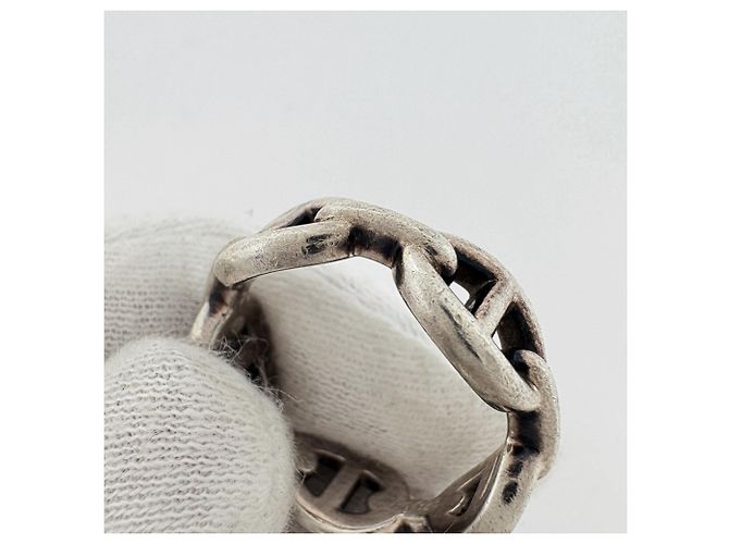 Hermès Hermes Chaine d'Ancre Enchainee PM Ring Silber - Ansicht 4