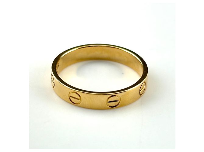 Anello Cartier Mini Love in oro giallo - vista 2