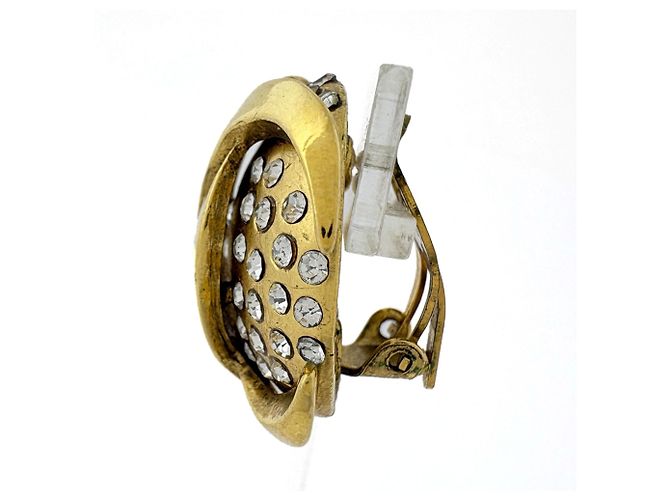 Orecchini a clip placcati oro Chanel D'oro - vista 2