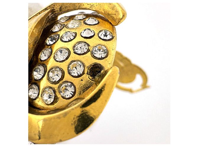 Orecchini a clip placcati oro Chanel D'oro - vista 5