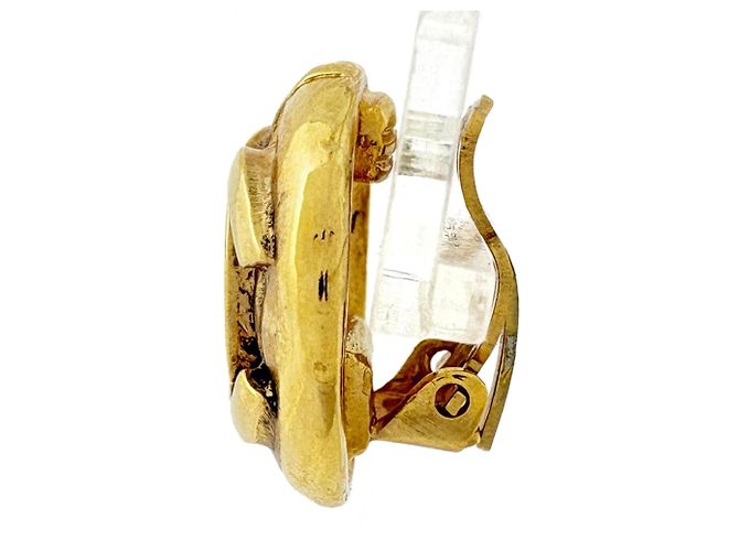 Orecchini a clip Chanel placcati oro D'oro - vista 2