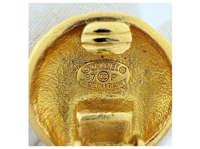 Orecchini a clip Chanel placcati oro D'oro - vista 5
