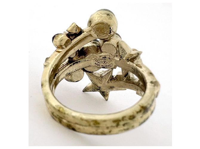 Chanel Ring aus vergoldetem Metall Golden - Ansicht 3