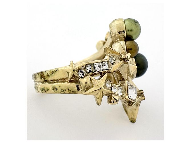 Chanel Ring aus vergoldetem Metall Golden - Ansicht 4