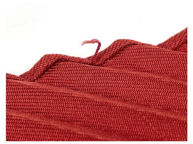 Hermès Hermes HERMES Carre 90 Axis Mundi Schal Rot Mehrfarben - Ansicht 3