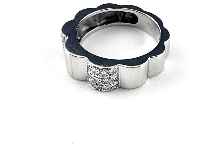Chanel Camélia Bandring mit Diamant - Ansicht 2