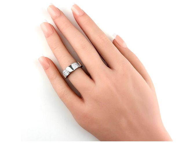 Chanel Camélia Bandring mit Diamant - Ansicht 7