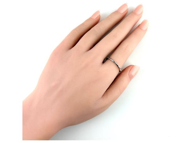 Tiffany T Anillo Tiffany & Co. T True Band de platino - vista 5