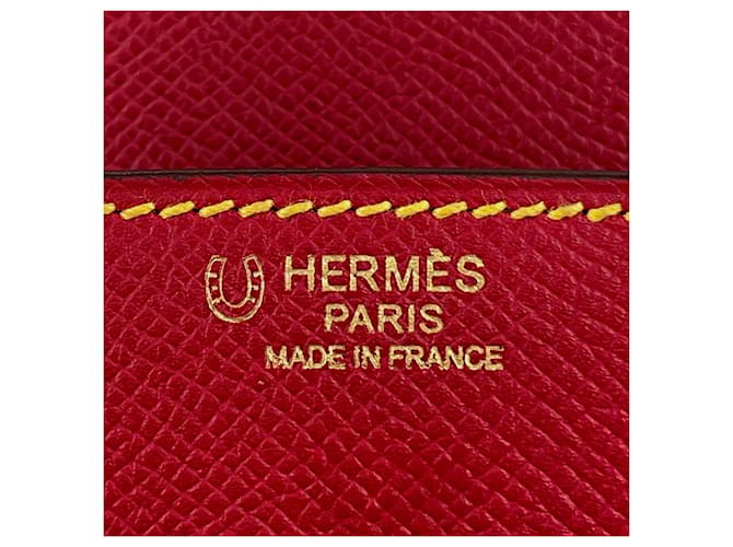 Hermès Borsa Hermes Birkin 30 Rosso Verde - vista 9