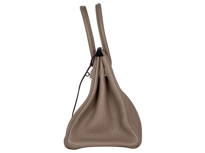Hermès Borsa Hermes Birkin 30 in Turtledove Grey Grigio - vista 2