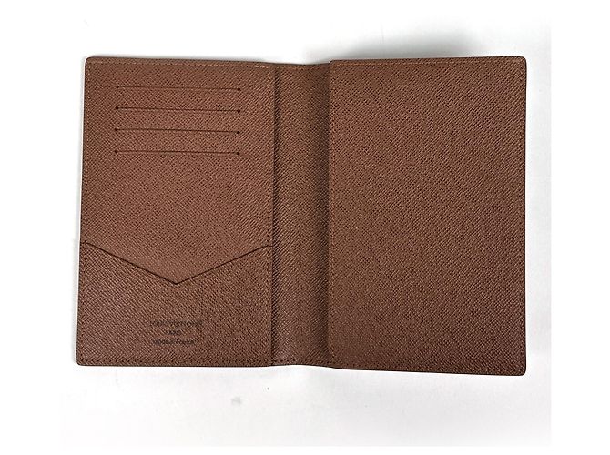 Cover per passaporto Louis Vuitton Monogram Brown Marrone - vista 5